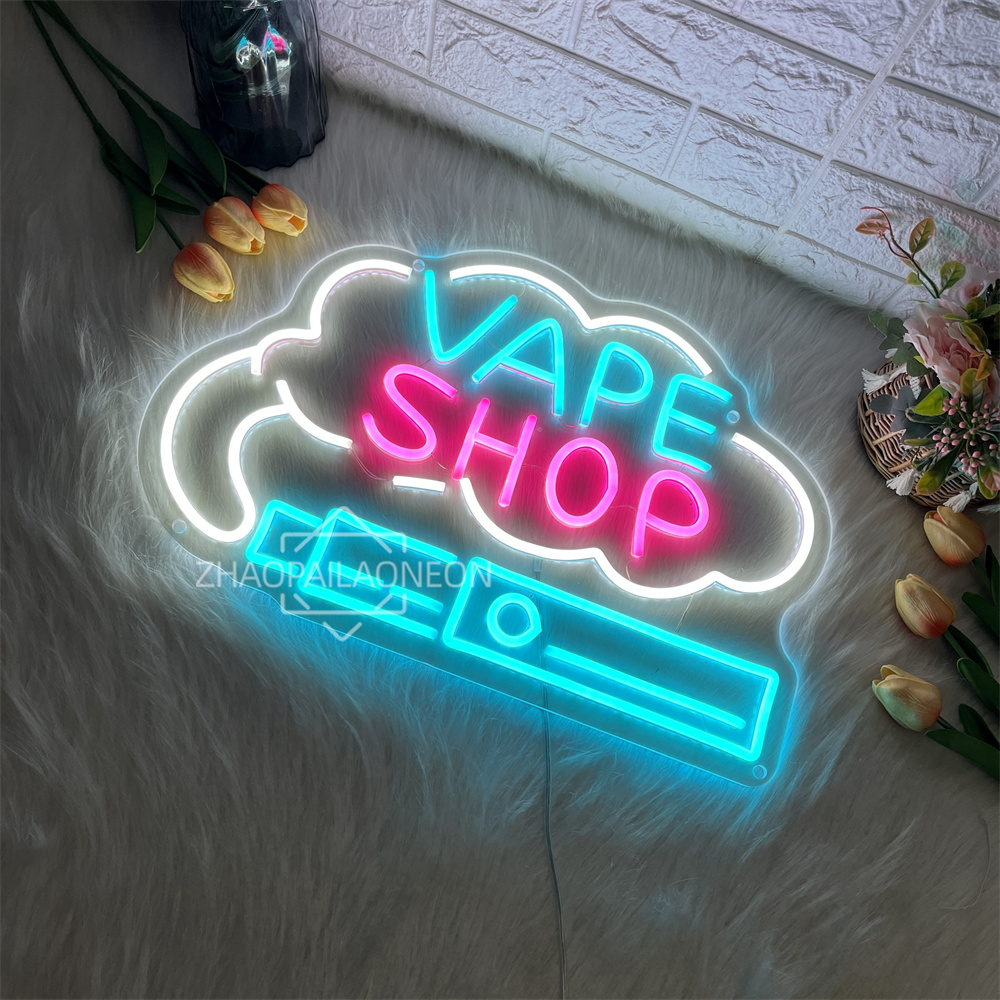 VAPE SHOP Led Neon Sign Wall R - огляд і ціна Vaping Shop