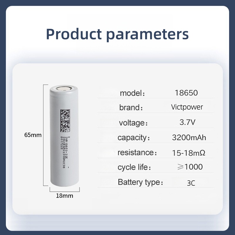 Victpower 10-Pack 3500mAh 1865 - огляд і ціна Vape Battery 18650
