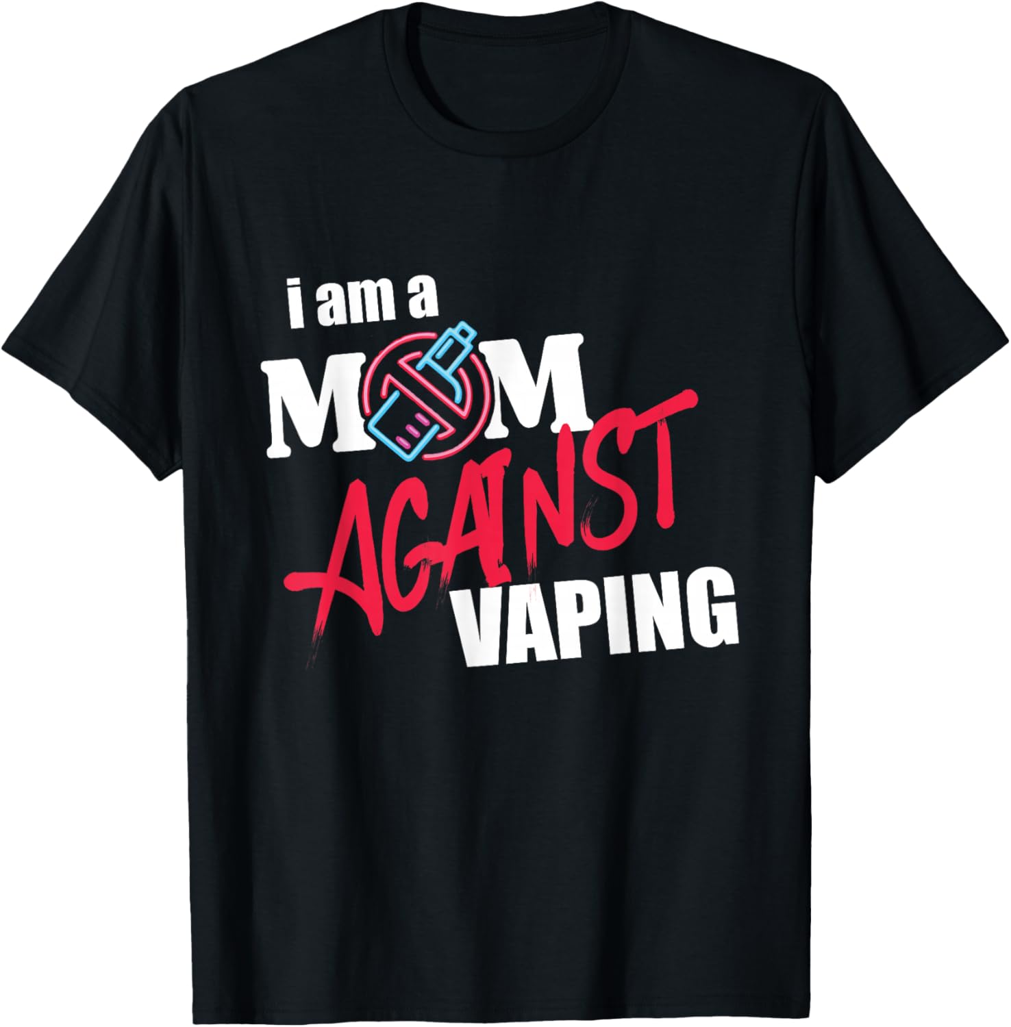 Mom Against Vaping Graphic Tee - огляд і ціна Vaping Shop