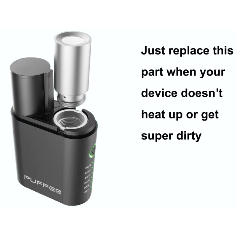 EDCVape Puffer Dry Herb Vapori - огляд і ціна Vape Battery 18650