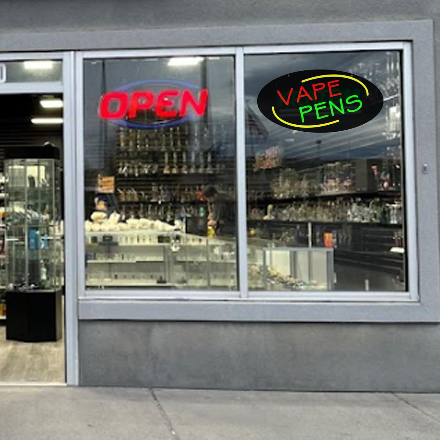 Vape Pens Neon Sign Dimmable L - огляд і ціна Vaping Shop