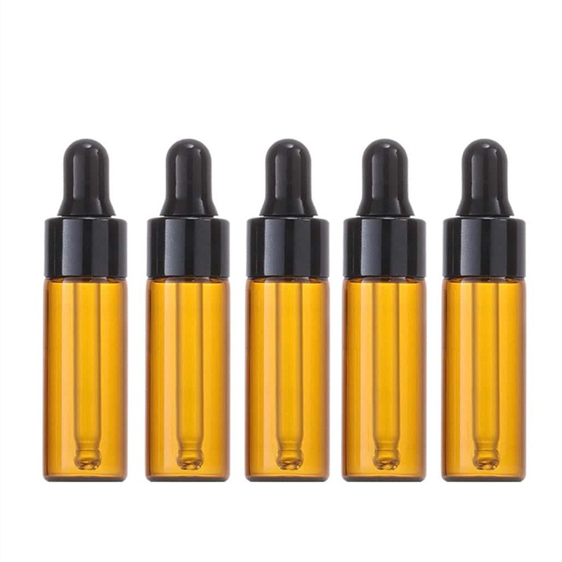 10pcs 5ml Amber Dropper Glass  - огляд і ціна Juice Bottle Dropper