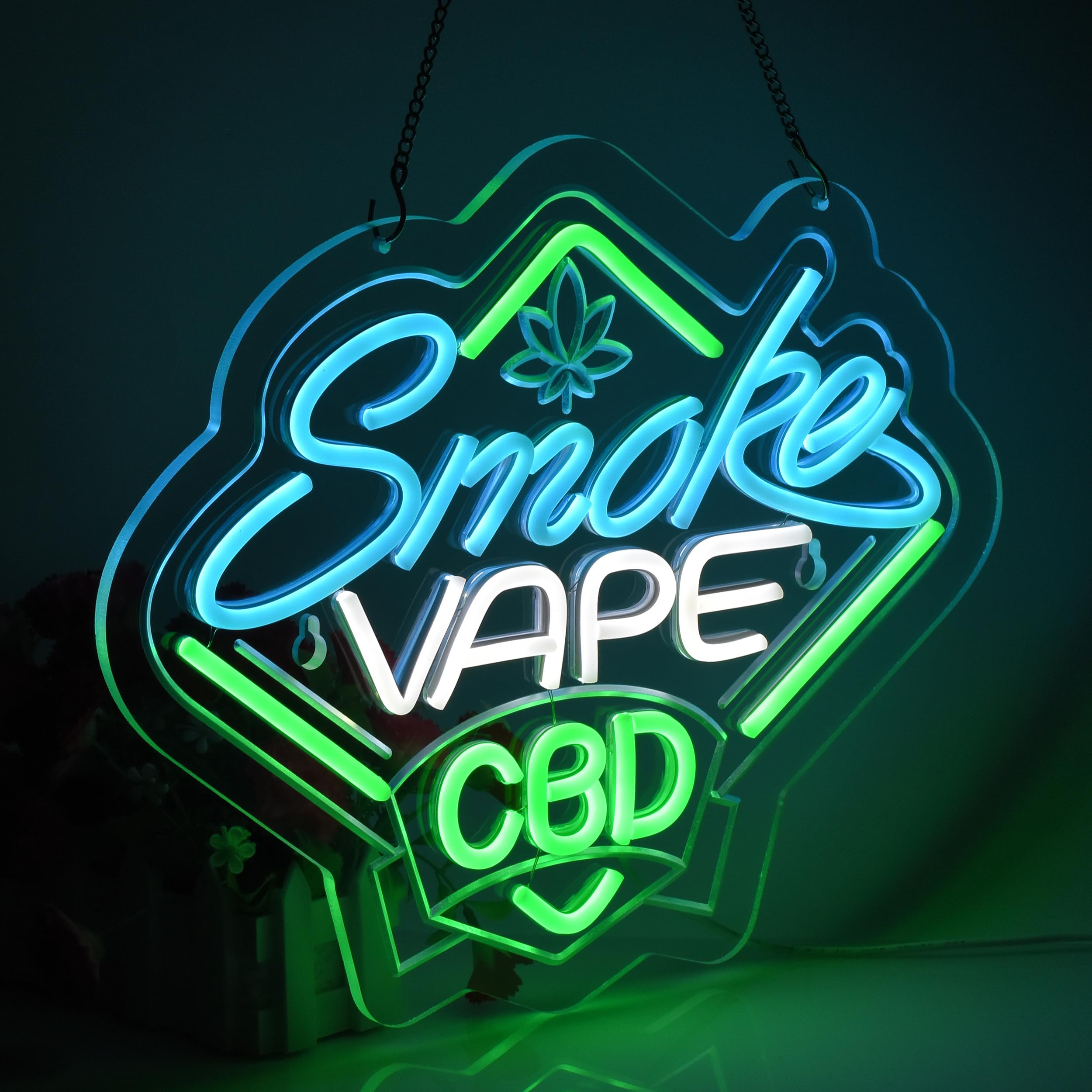 Smoke and Vape Shop Neon Sign  - огляд і ціна Vaping Shop