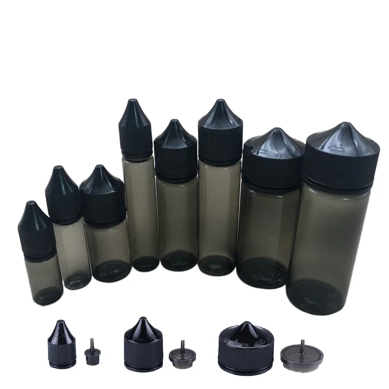 5Pcs 10/15/30/60/100/120ml Bla - огляд і ціна Juice Bottle Dropper