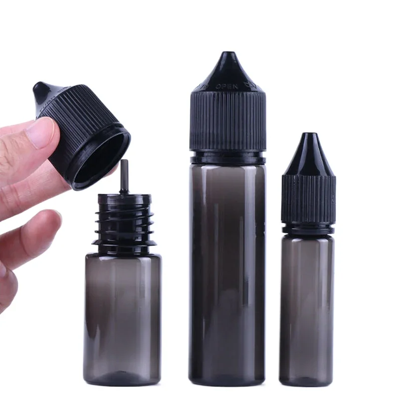 5Pcs 10/15/30/60/100/120ml Bla - огляд і ціна Juice Bottle Dropper