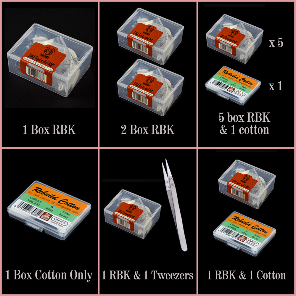 Original VAPJOY DIY Rebuild Ki - огляд і ціна Accessories For Vaping