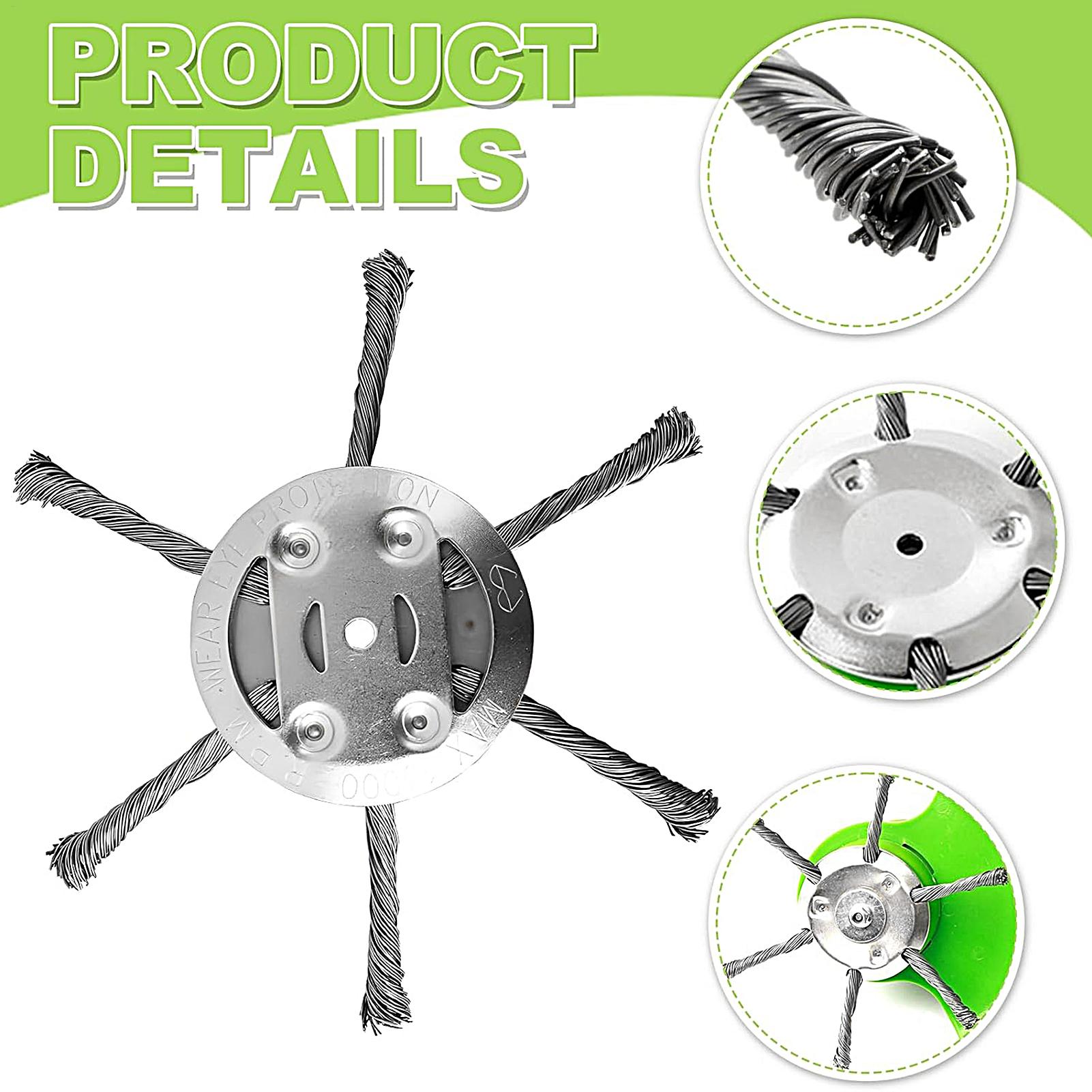 Steel Grass Trimmer Head Cutte - огляд і ціна Dry Herb Vaping Accessories