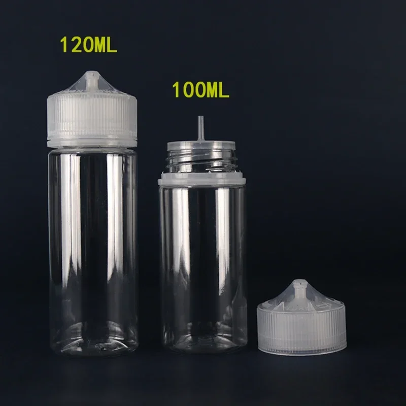 5PCS 30ml-120ml PET Clear Drop - огляд і ціна Juice Bottle Dropper