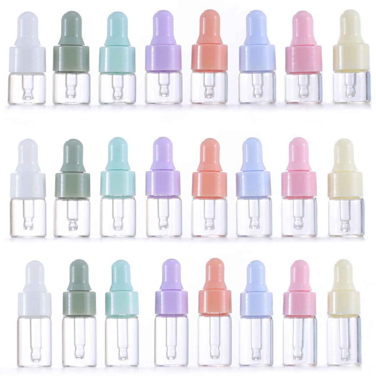 8x 1/2/3/5ml Clear Glass Dropp - огляд і ціна Juice Bottle Dropper